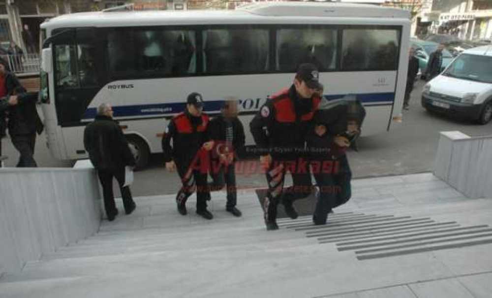 Fuhuş Operasyonunda Gözaltına Alınan 21 Kişi Çorlu Adliyesine Sevk Edildi