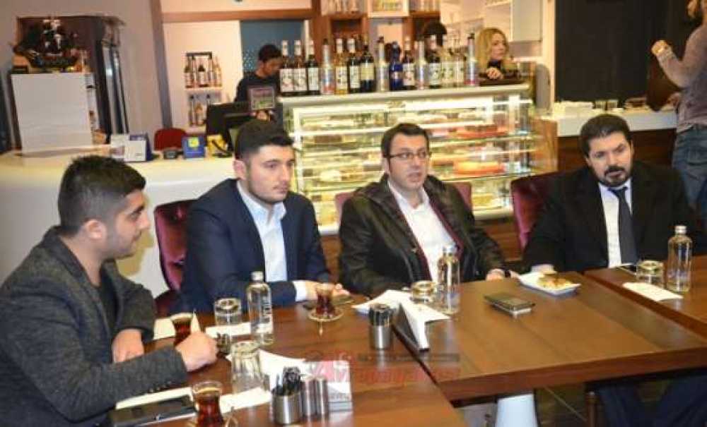 Savcı Sayan Ve Turgay Güler Gazetecilerle Buluştu