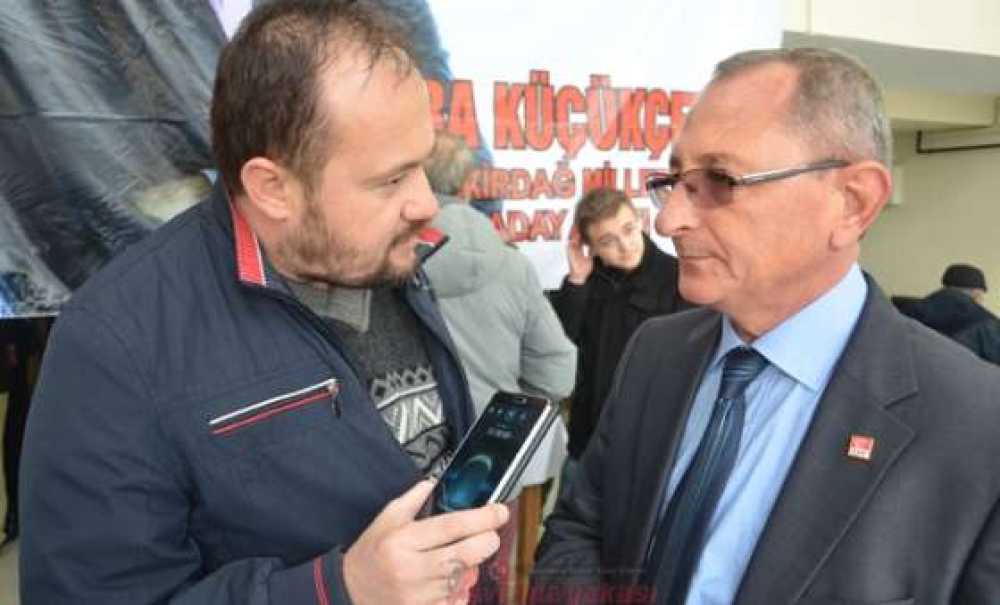 Chp Ergene İlçe Başkanı Erdinç İrel;“12 – 0'ın Karşılığı 4 Milletvekili Olacaktır”