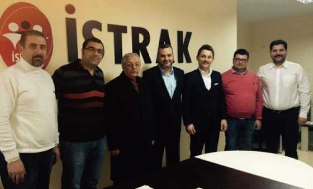 Çorlu İlçe Milli Eğitimi Müdürü Güçlü`den İştrak`a Ziyaret