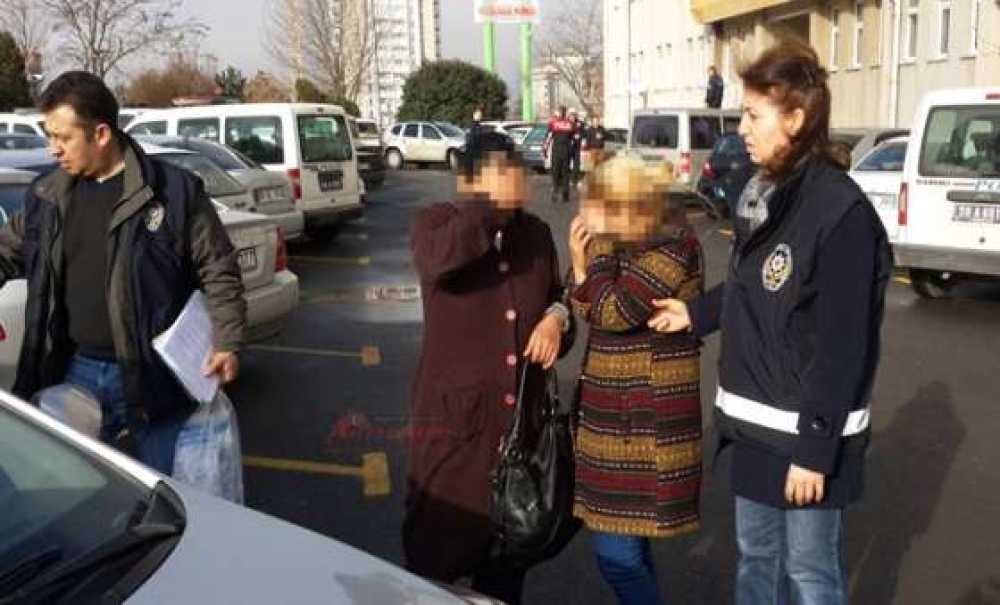Kadın Şüpheliler Polise Yakalandı