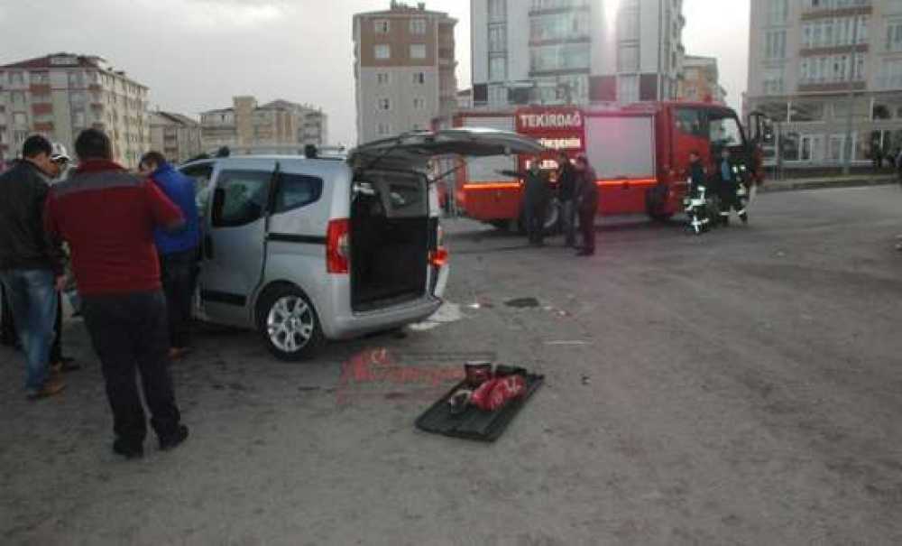 Çorlu'da Kaza: 4 Yaralı