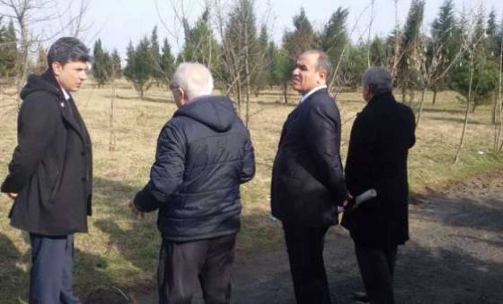 Kaymakam Kılıç Ve Emniyet Müdürü Efe Tema Ormanında İncelemelerde Bulundu