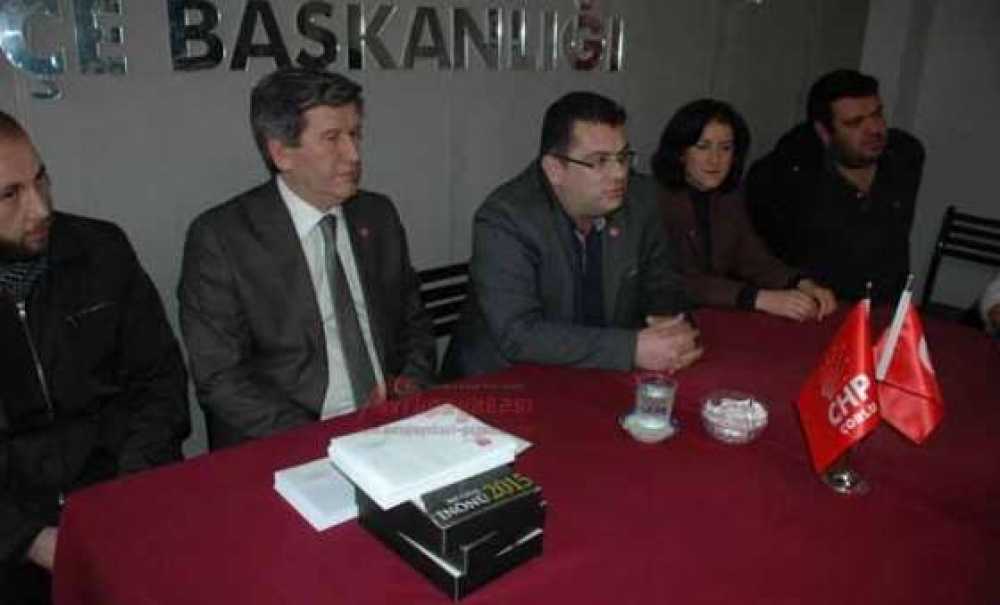 Şerafetdin Terzi Chp Çorlu İlçe Örgütü'nü Ziyaret Etti