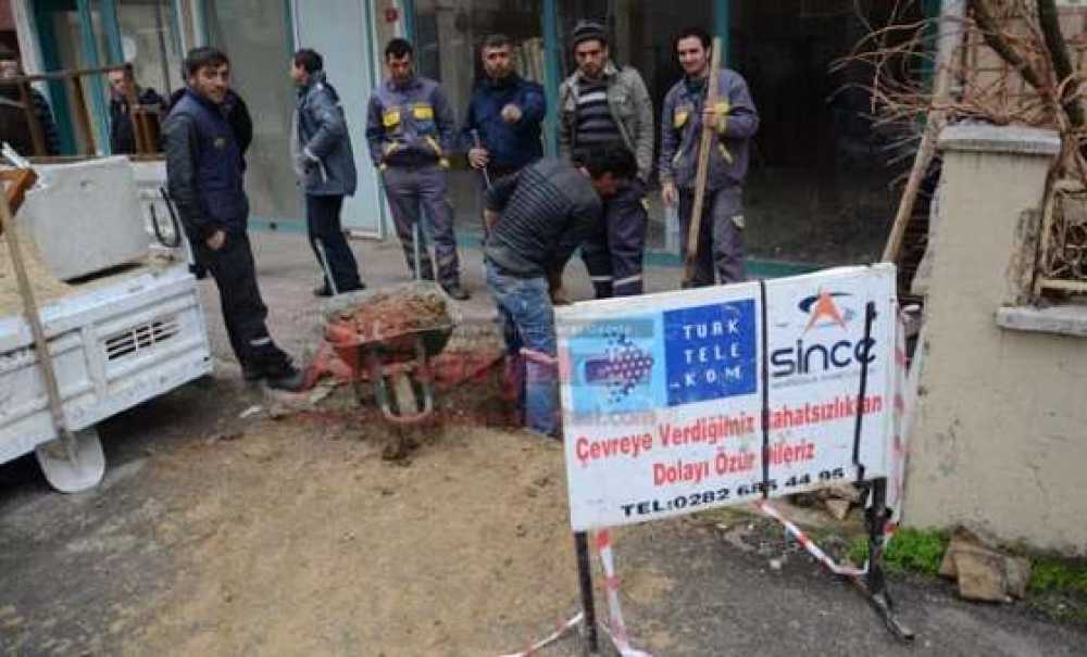 Çorlu'da Fiberkent Projesi