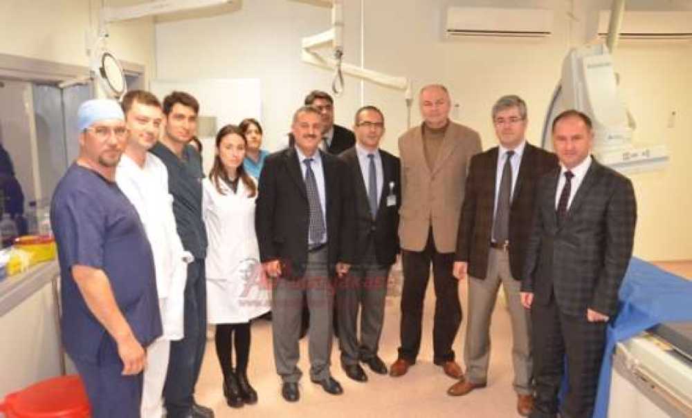 Çorlu Devlet Hastanesi'nden Trakya'da Bir İlk: İlk Anjiyo Yapıldı Sırada By-Pass Var