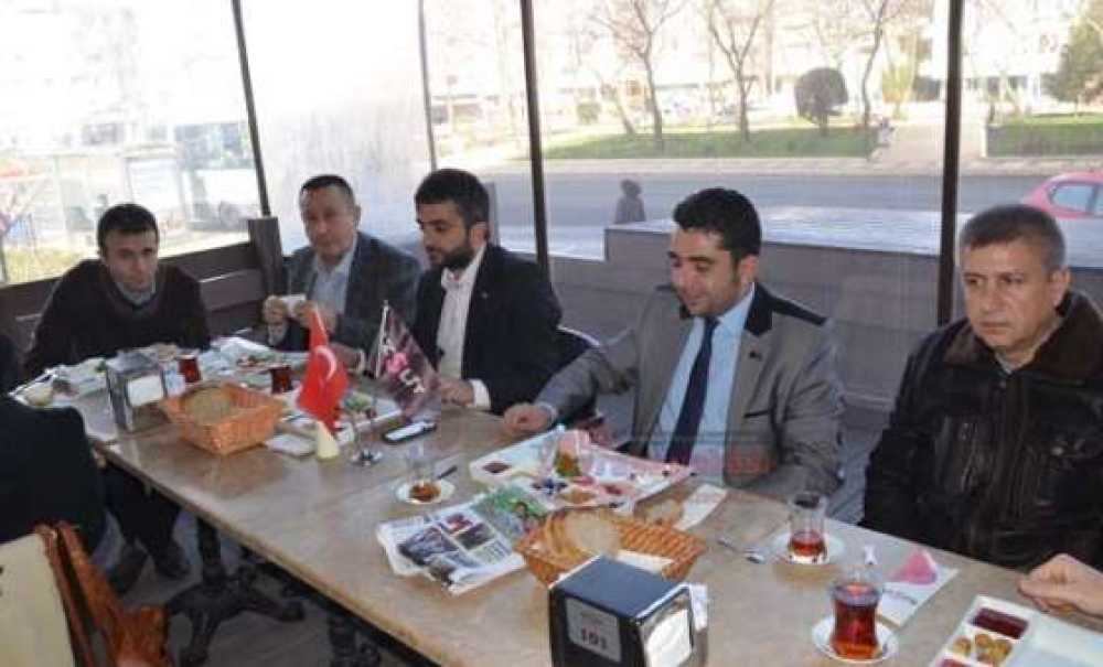 Ak Parti Ergene İlçe Teşkilatı Basın Mensupları Ile Buluştu