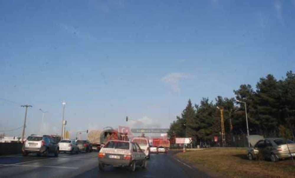 Çorlu`da Kaza 2 Yaralı