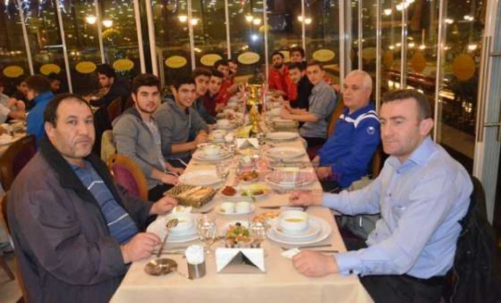 Çorlu Aslanspor'dan Şampiyonluk Yemeği