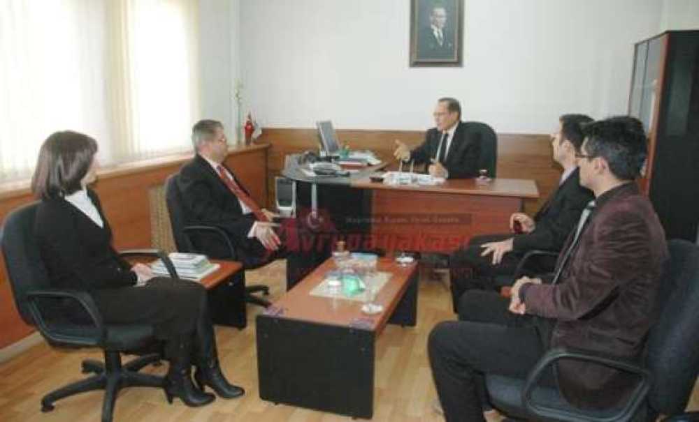 Kaymakam Doğan`dan Çorlu Tmo`ya Ziyaret