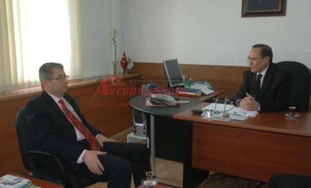 Kaymakam Doğan`dan Çorlu Tmo`ya Ziyaret