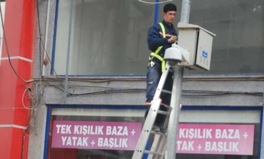 Mobese Kameraları Bakıma Alındı