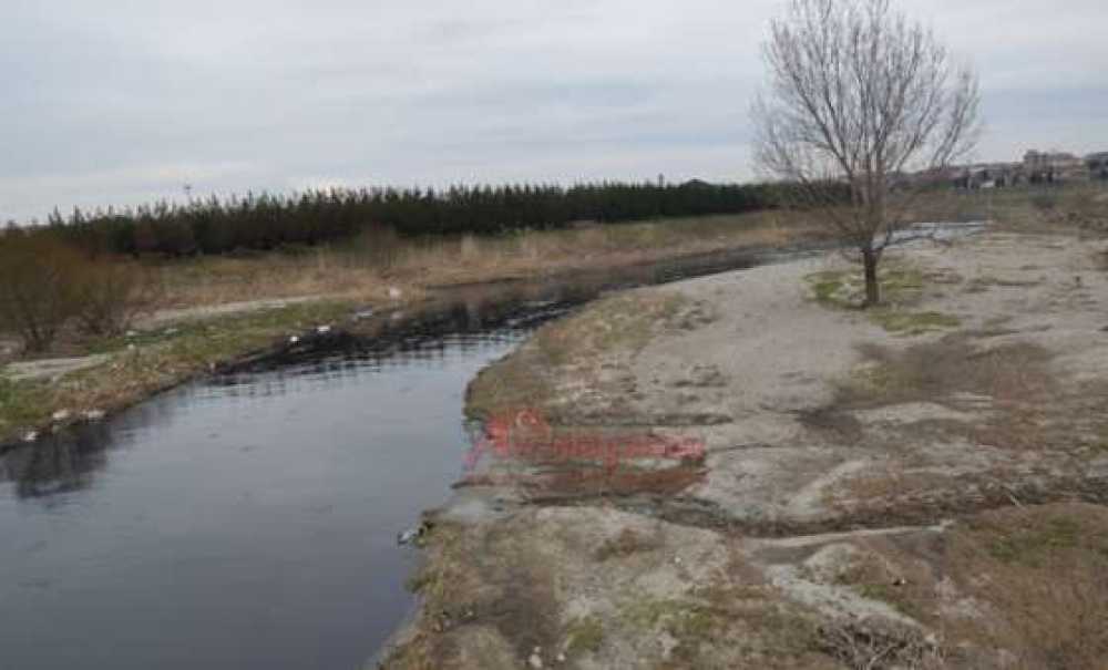 Çorlu Deresi Simsiyah Akıyor