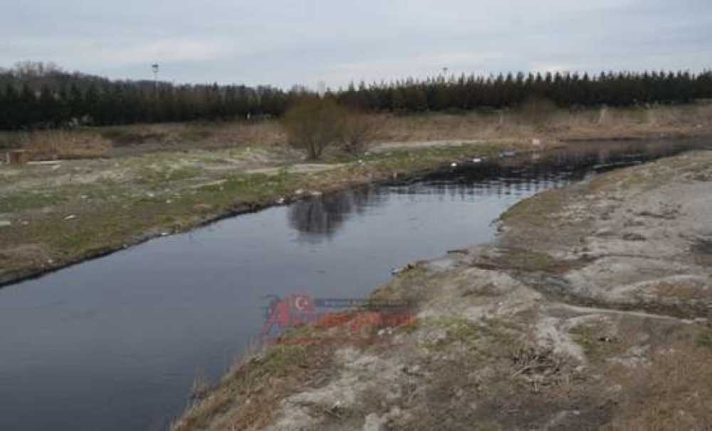 Çorlu Deresi Simsiyah Akıyor