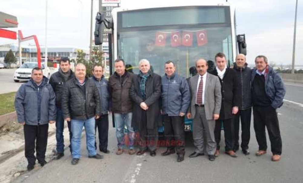 Çorlu'ya Yeni Halk Otobüsleri