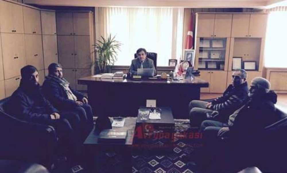 Sp`den Çorlu Müftüsü Adem Gülmek`e Ziyaret