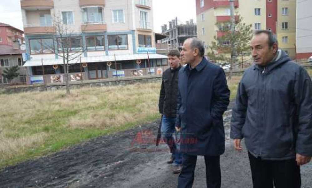 Kaymakam Levent Kılıç Stadyumu İnceledi