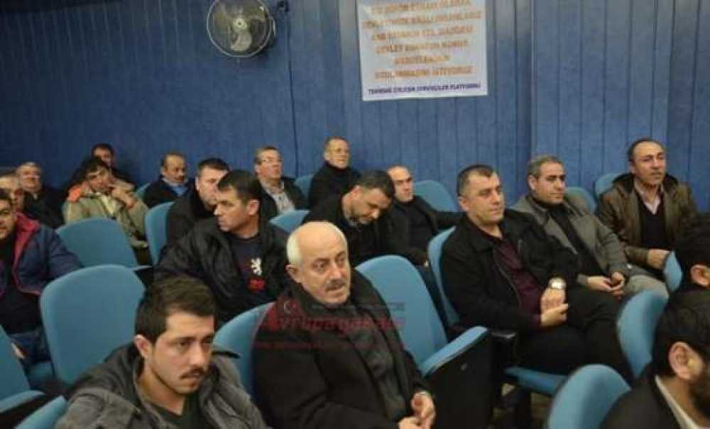 S Plakalı Servisçilerden Birlik Toplantısı