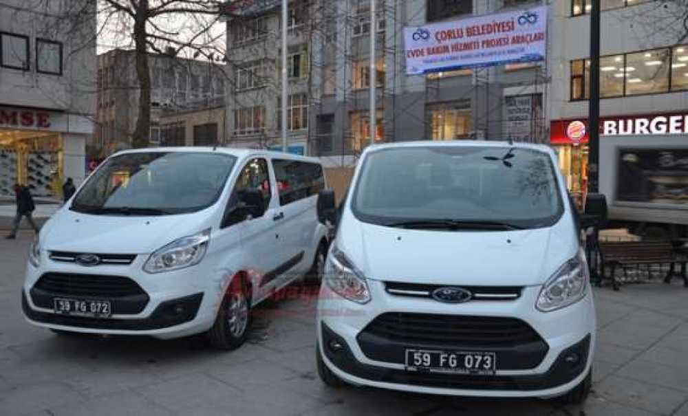 Çorlu Belediyesi Evde Bakım Hizmeti İçin Araç Satın Aldı