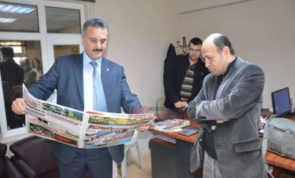 Ak Parti Aday Aday Cengiz Kalkan'dan Avrupa Yakası Gazetesi'ne Ziyaret