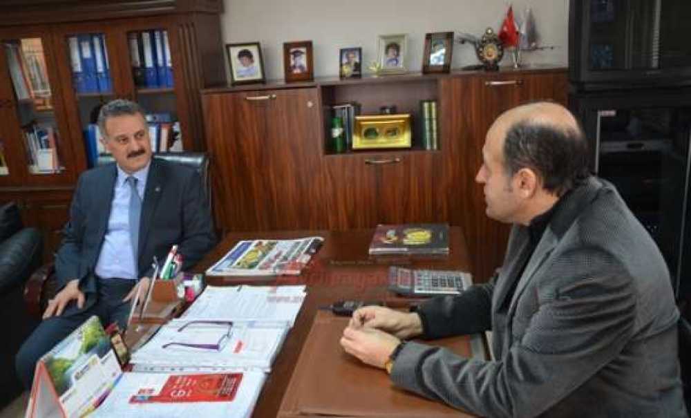 Ak Parti Aday Aday Cengiz Kalkan'dan Avrupa Yakası Gazetesi'ne Ziyaret