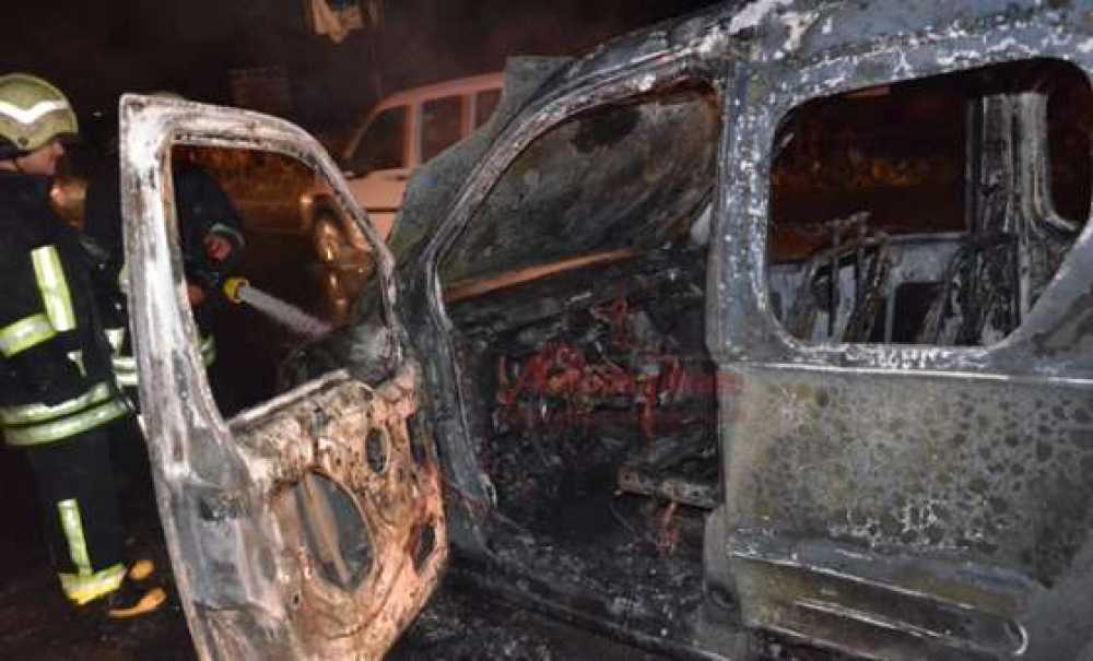Seyir Halindeki Araç Yandı