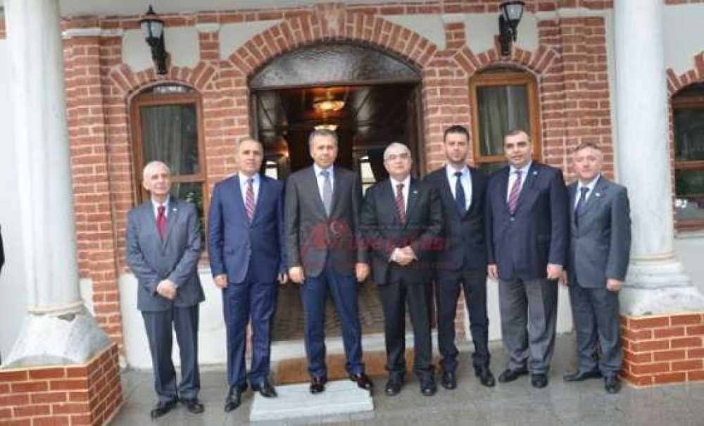 Vali Yerlikaya'dan Başkan Baysan'a Veda Ziyareti