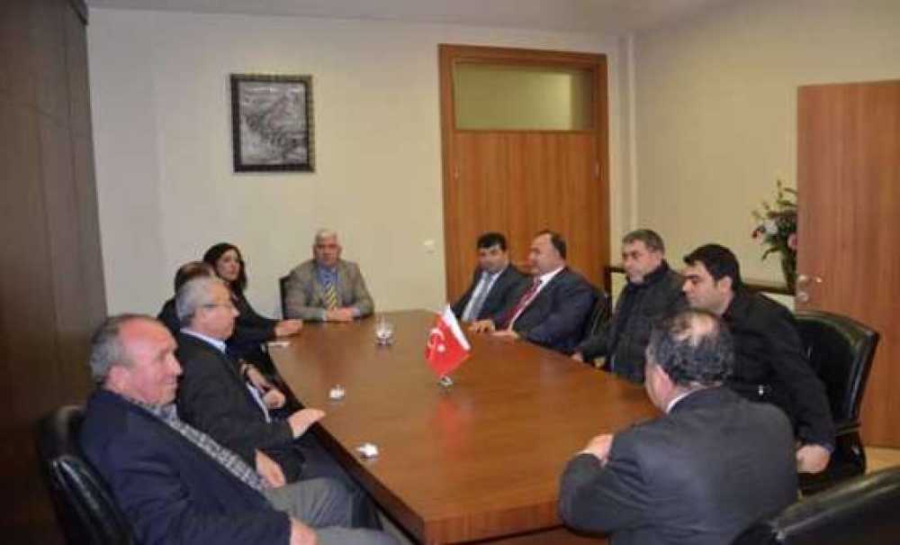 Tekirdağ Milletvekili Candan Yüceer, Başkan Yüksel'i Makamında Ziyaret Etti