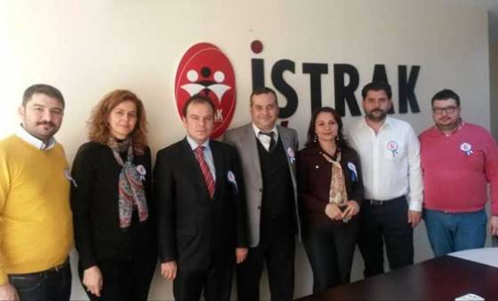 Çorlu Vergi Dairesi Müdürü Şensoy`dan İştrak`a Ziyaret