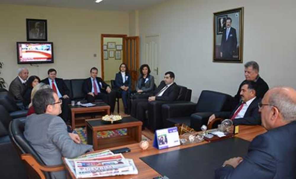 Tekirdağ Vergi Dairesi Başkanı Karayel `den Çorlu Tso`ya Ziyaret