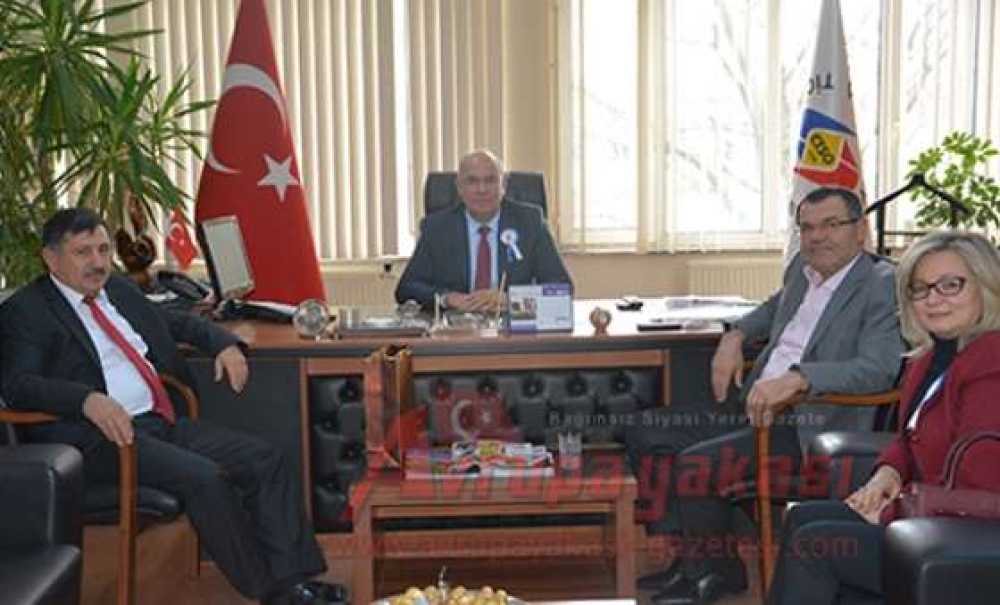 Tekirdağ Vergi Dairesi Başkanı Karayel `den Çorlu Tso`ya Ziyaret