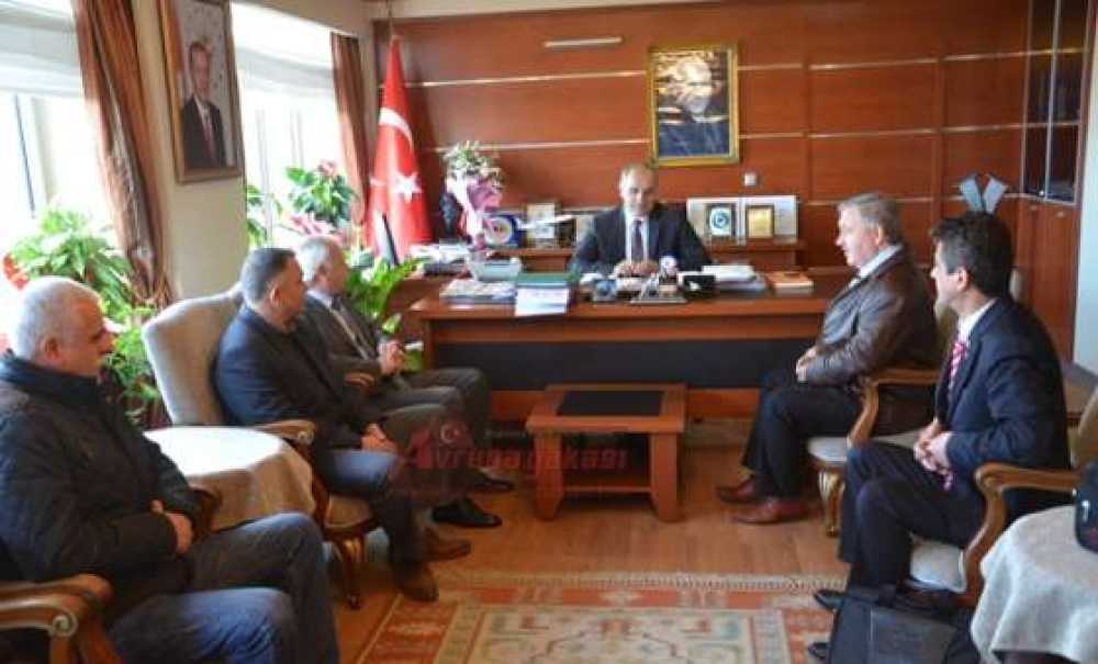 Thk'dan Kaymakam Kılıç'a Ziyaret