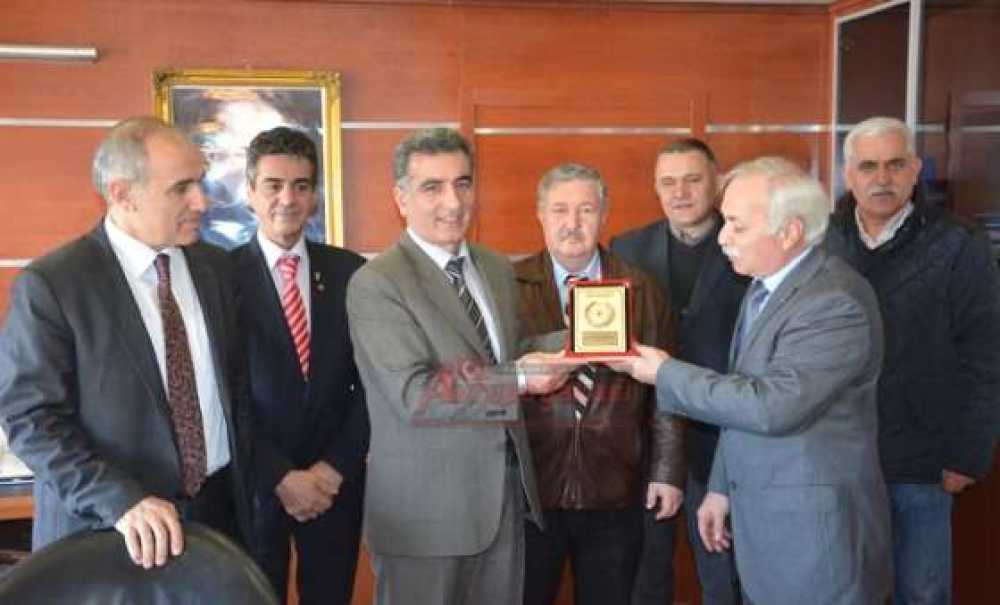 Thk'dan Kaymakam Kılıç'a Ziyaret