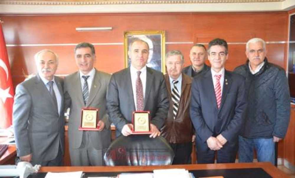 Thk'dan Kaymakam Kılıç'a Ziyaret