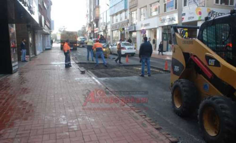 Kumyol Caddesi Yamalandı