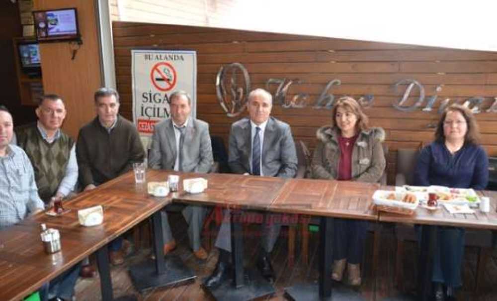 Çorlu Muhtarlar Derneği Kahvaltıda Buluştu