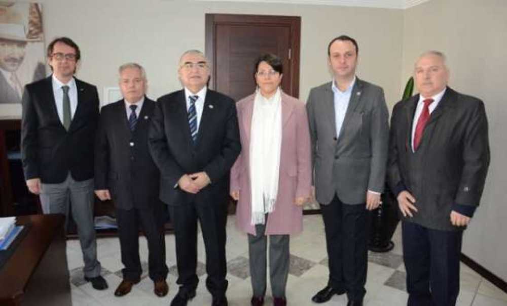 Çorlu Smmmo'dan Başkan Baysan'a Ziyaret