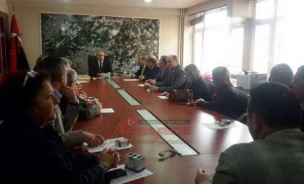 Çorlu Muhtarlar Derneği`nden Kaymakam Kılıç`a Ziyaret