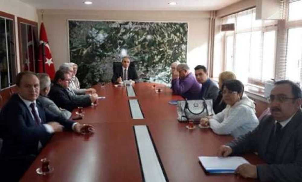 Kaymakam Kılıç Oda Başkanları Ile Bir Araya Geldi