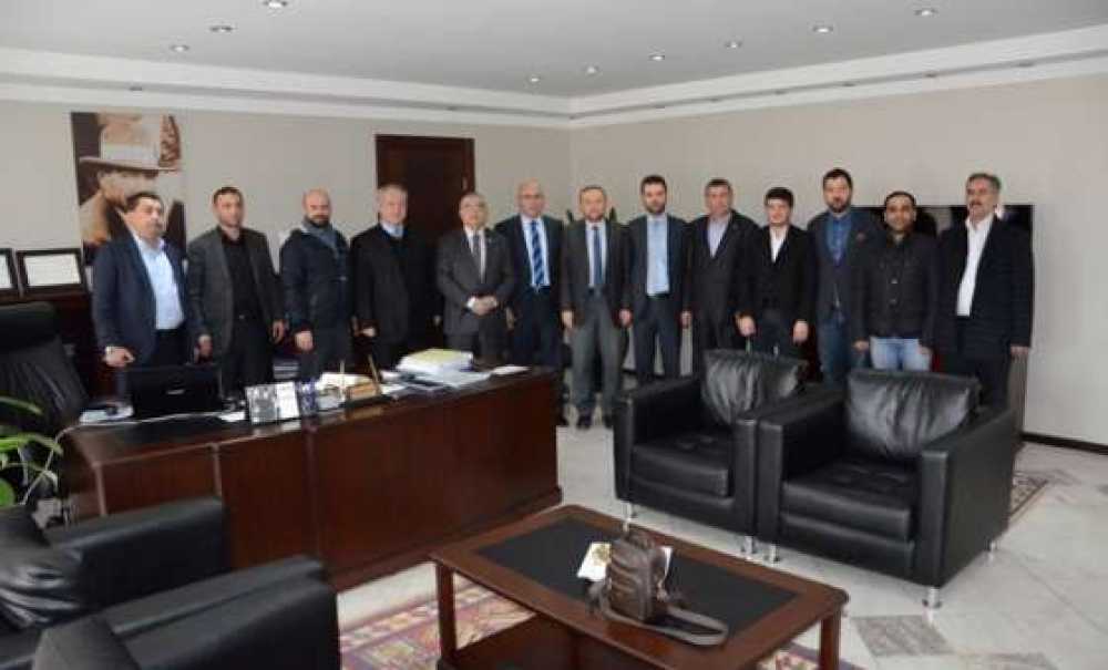 Çorlu Tso 6. Meslek Komitesi`nden Başkan Baysan`a Ziyaret