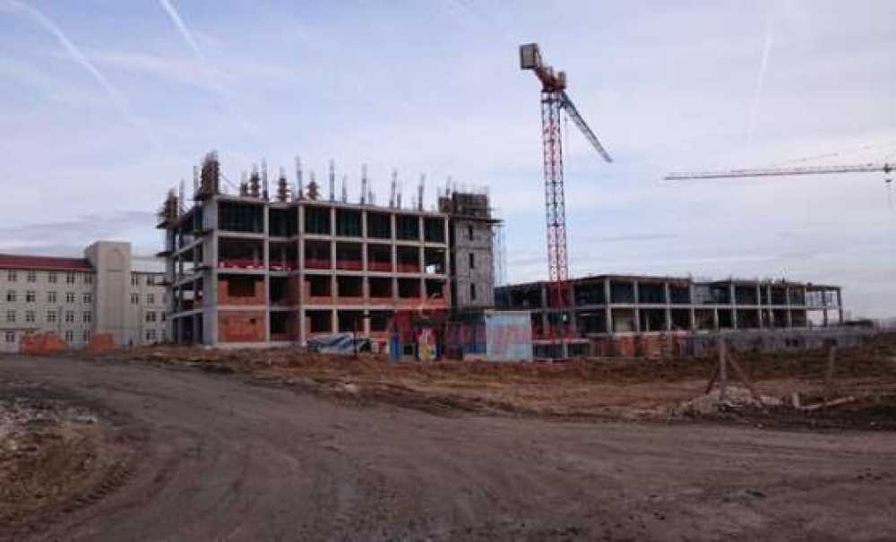 Çorlu Adliye Sarayı Hızla Yükseliyor