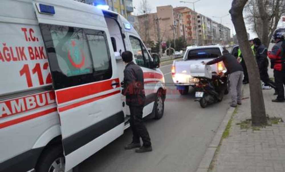 Kask Hayatını Kurtardı