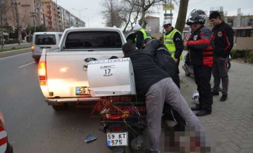 Kask Hayatını Kurtardı