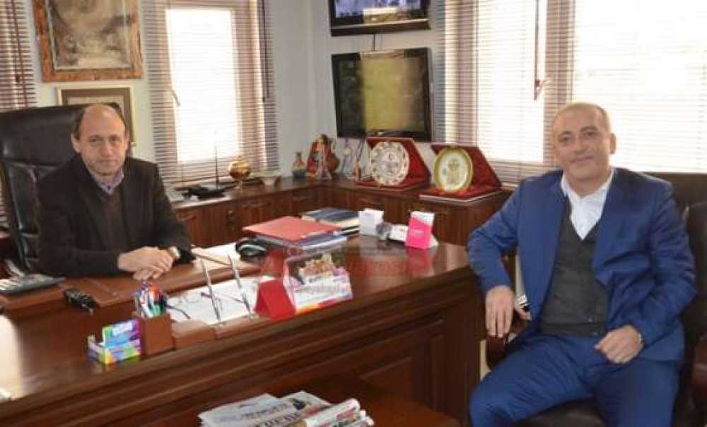 Ak Parti Aday Adayı Ersin Danış'tan Gazetemize Ziyaret