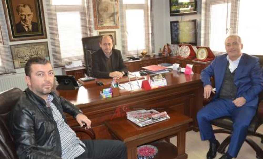 Ak Parti Aday Adayı Ersin Danış'tan Gazetemize Ziyaret