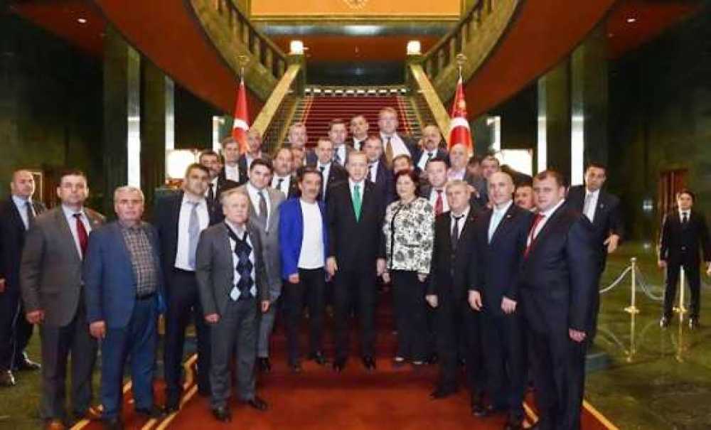 Çorlu Ve Ergeneli Muhtarlar Cumhurbaşkanlığı Sarayında