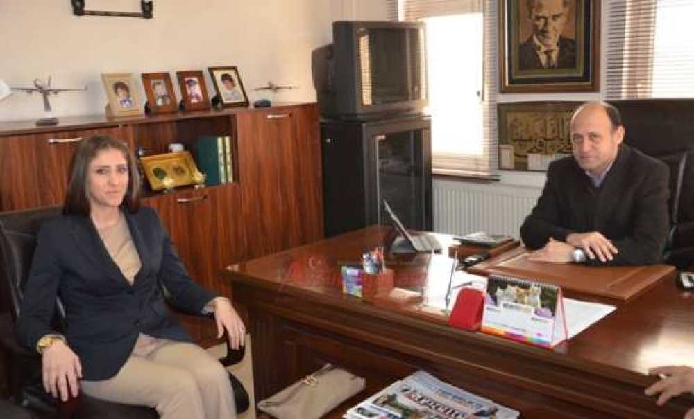 Aday Adayı Betül Sarıkurt'tan Gazetemize Ziyaret