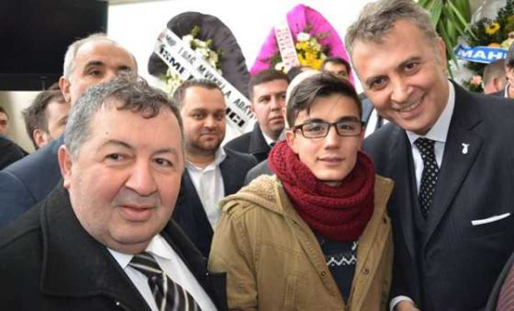Beşiktaş Başkanı Orman`dan Özel Çorlu Sağlık Koleji Beşiktaş Fun Kulübü`ne Destek