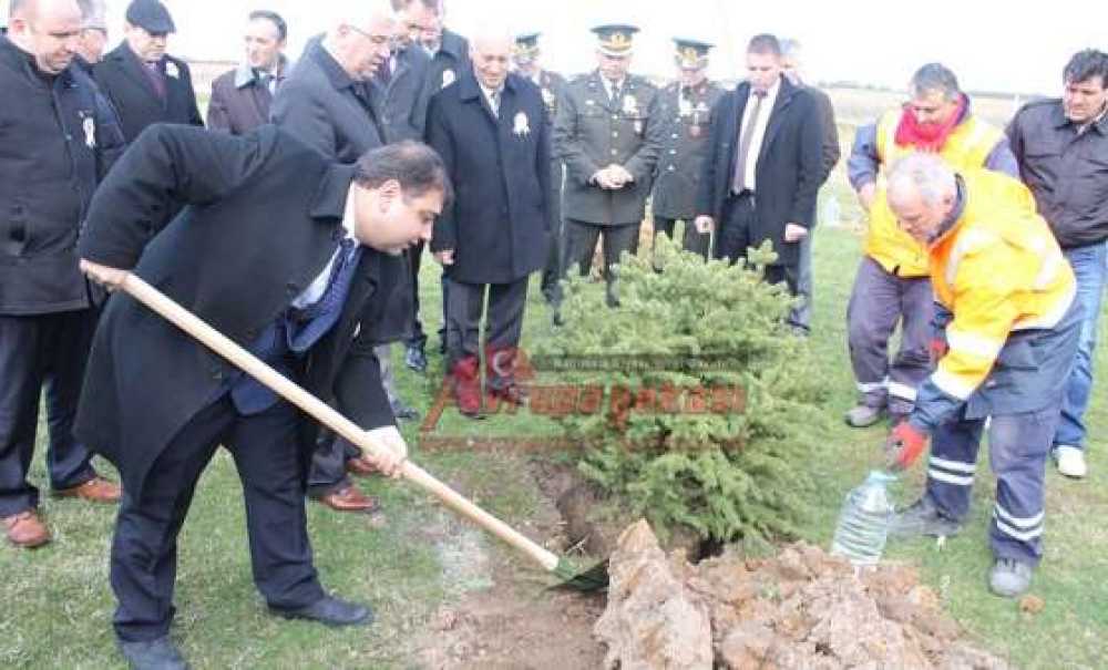 Ergene Kaymakamlığı Çanakkale Şehitleri Hatıra Ormanı Oluşturdu
