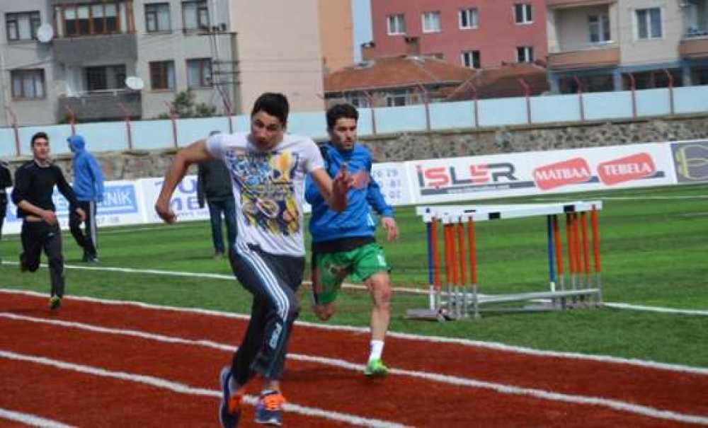 Atletizm Şampiyonası Çorlu'da Yapıldı